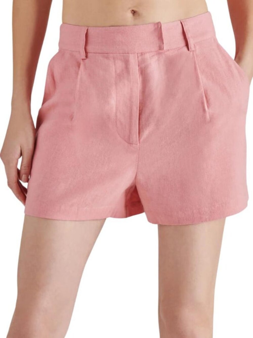 Steve Madden - Imelda Linen Blend Shorts - Sz M